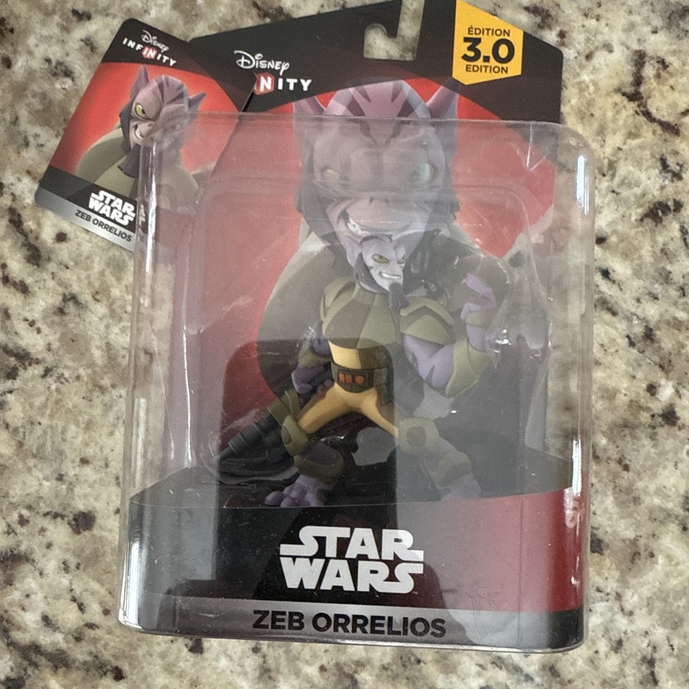 DISNEY‎ INFINITY 3.0 Figure Zeb Orrelios Character Star Wars Rebels NIB Read